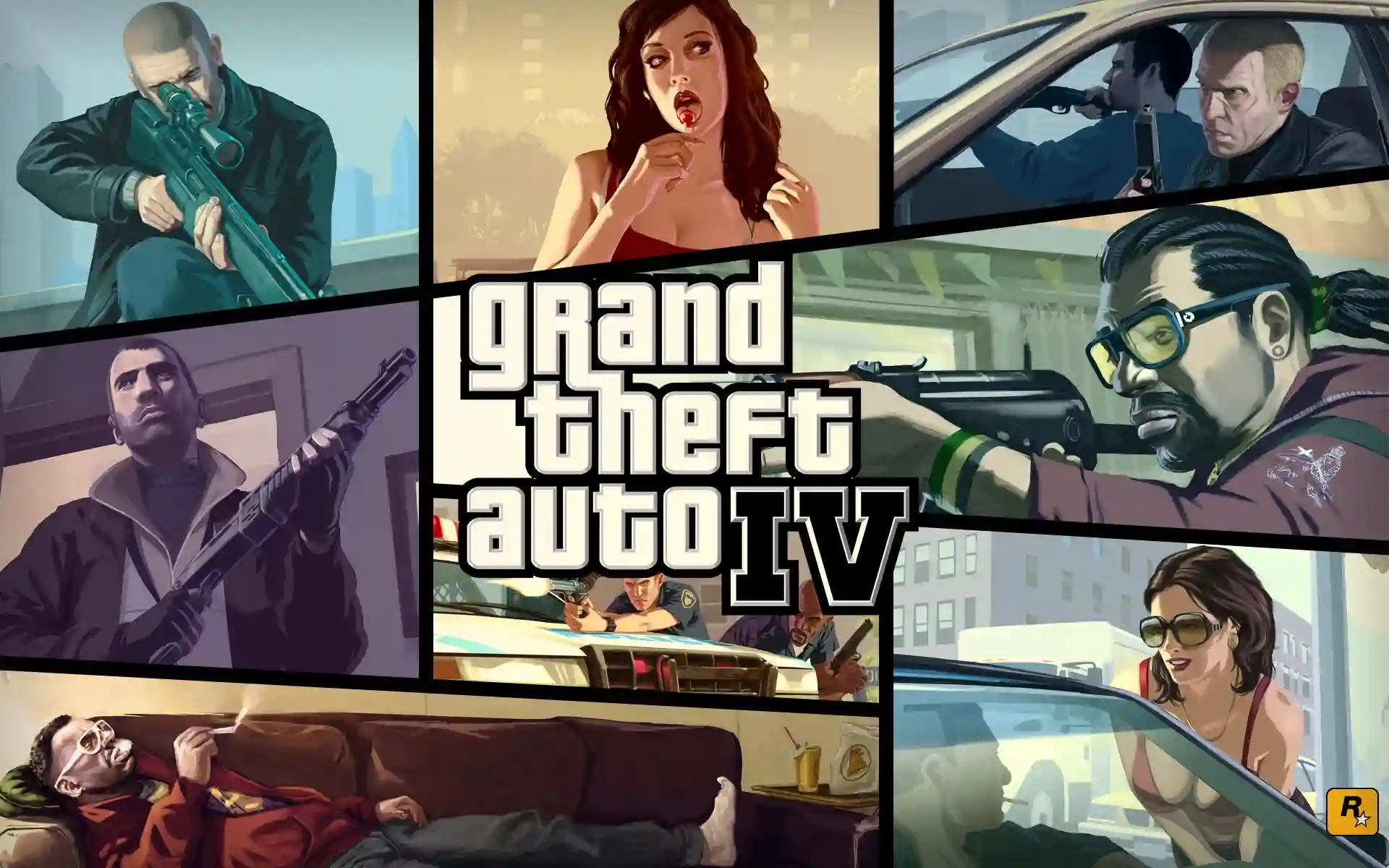 Grand Theft Auto GTA 4 for windows 7